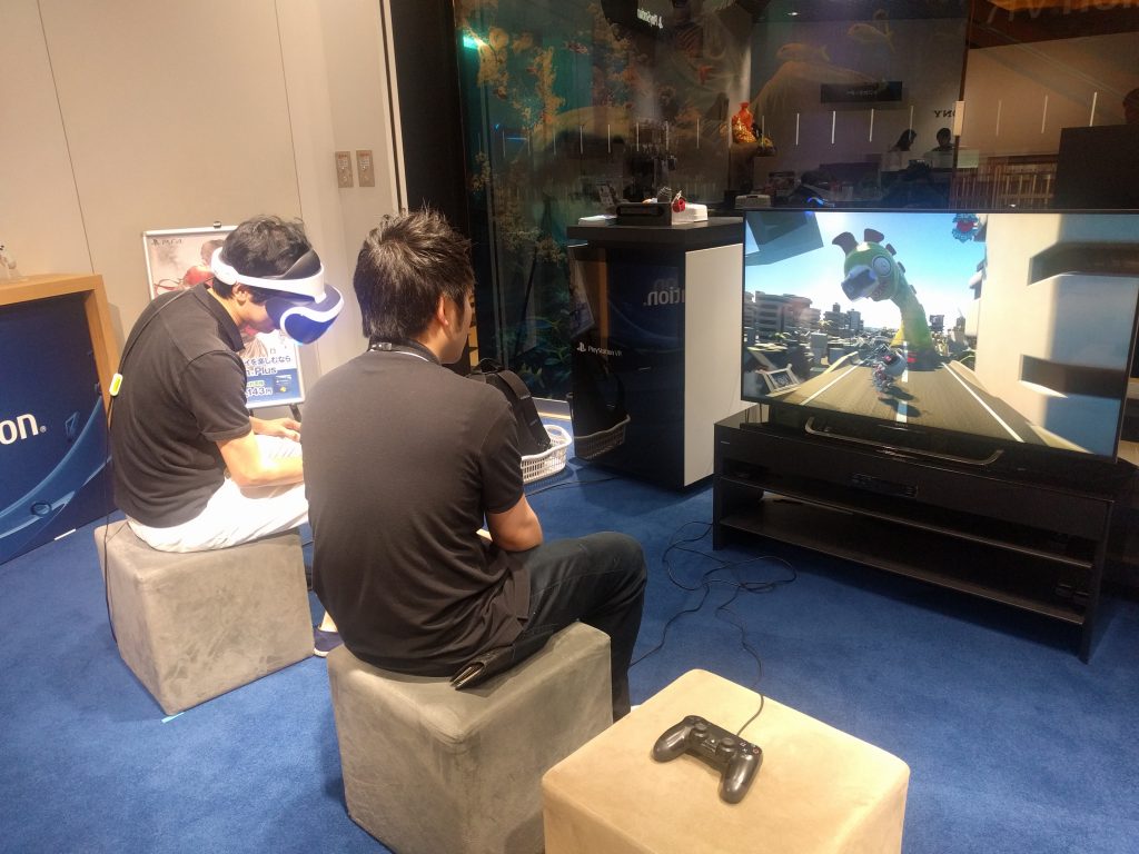プレイステーションVRを体験してきました!